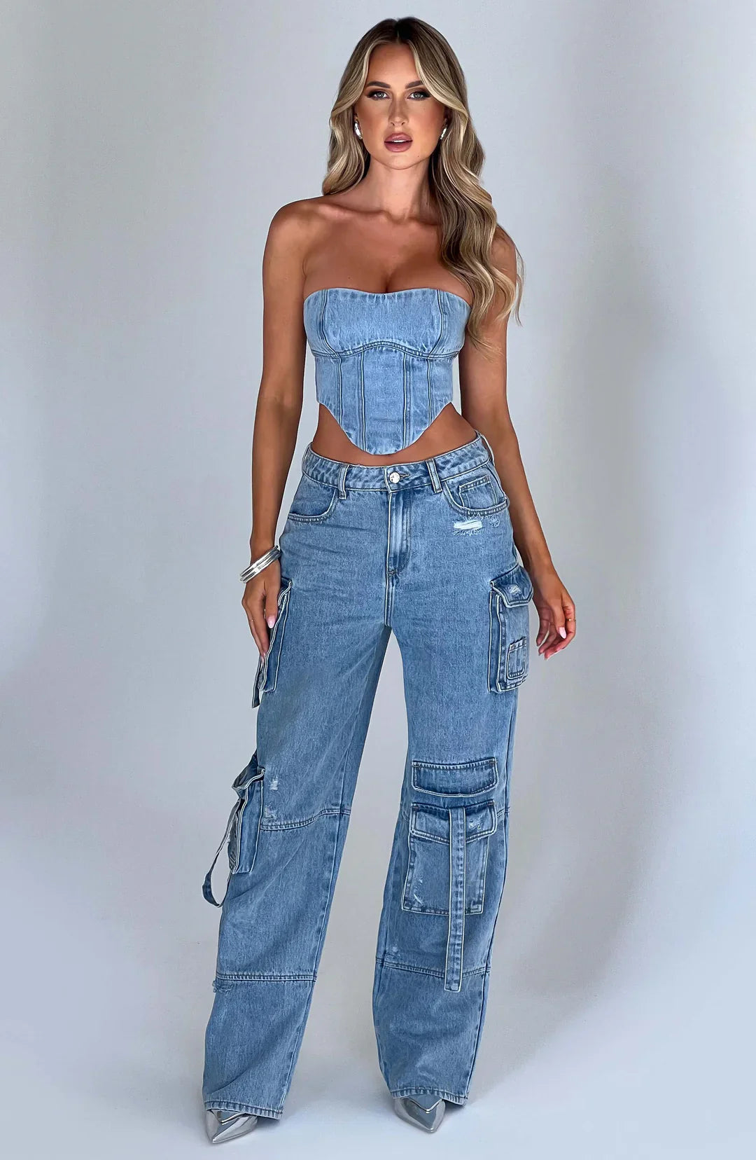 Zola | Trendiga Denimbyxor – Komfortabel Passform och Tidlös Design 1