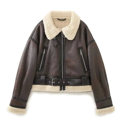 Valeria | Elegant Teddy Coat – Mocka Med Plyschfoder För Optimal Värme 8