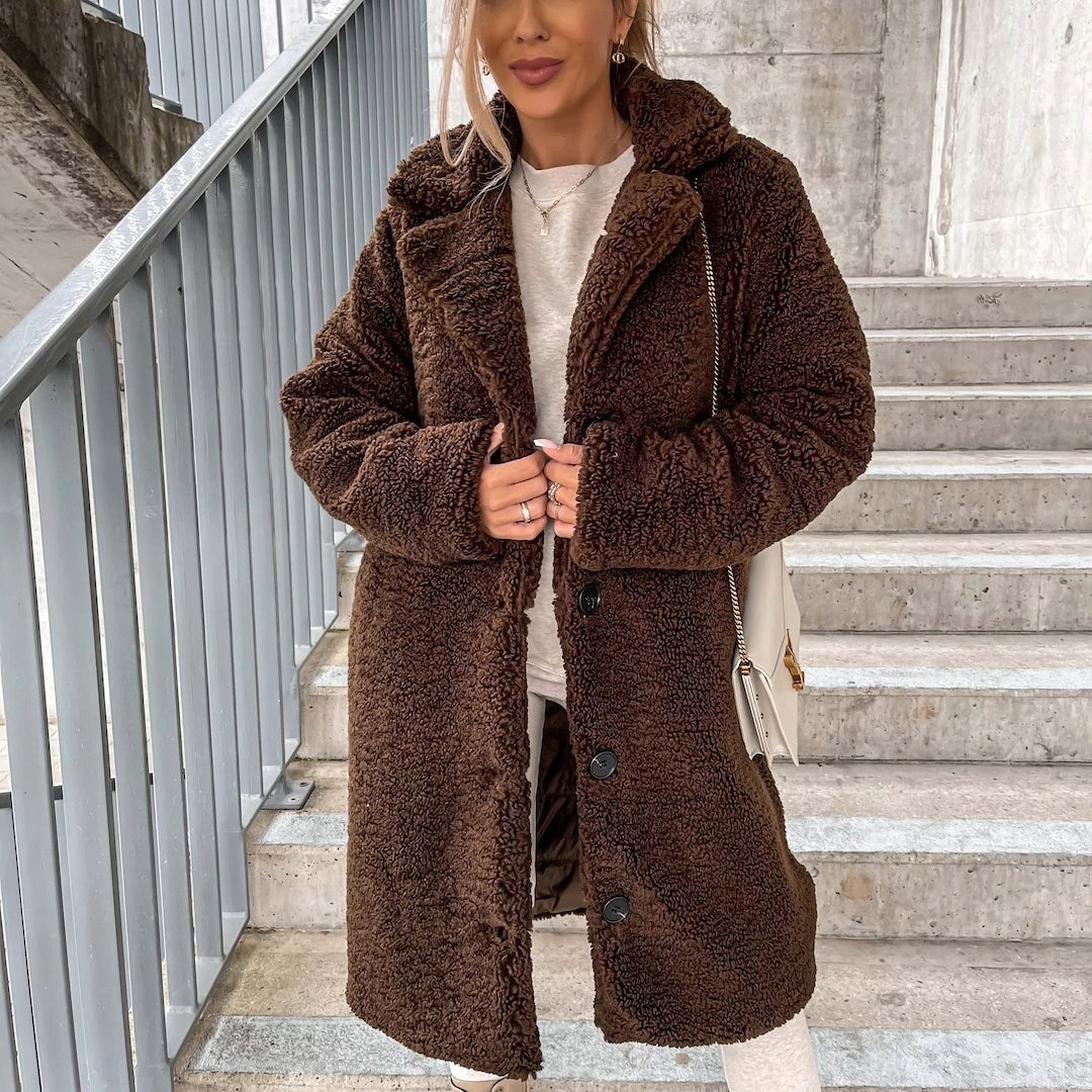 Erin | Elegant Kappa Med Bälte – Tidlös Stil Och Skulpterad Silhuett 5