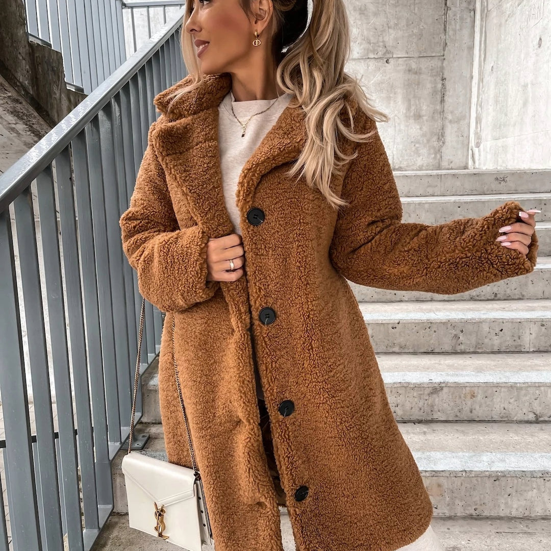 Erin | Elegant Kappa Med Bälte – Tidlös Stil Och Skulpterad Silhuett 3