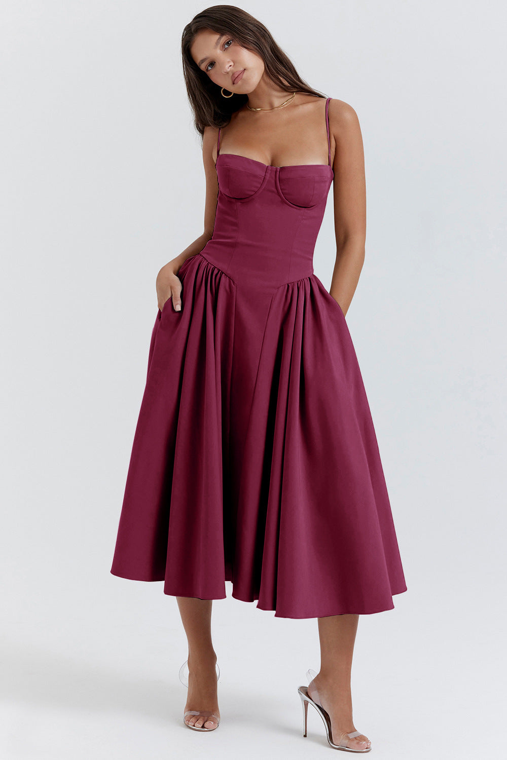 Ellie | Midjaformande Sundress – Skulpterande Effekt För Eleganta Tillfällen 7