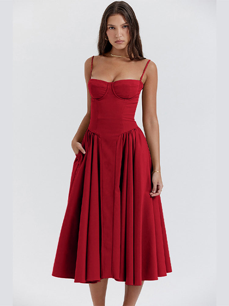 Ellie | Midjaformande Sundress – Skulpterande Effekt För Eleganta Tillfällen 8