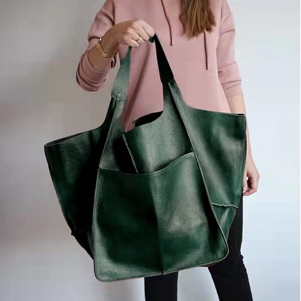 Cornelia | Rymlig Tote Väska – Vegan Läder För Eleganta Kvinnor 22