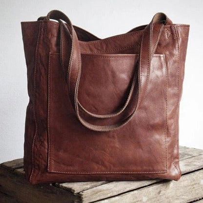 Frida | Läderhandväska Dam – Lyxig Och Rymlig Design Elegant Stil 6